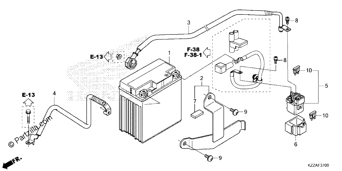 Diagrama de BATTERY