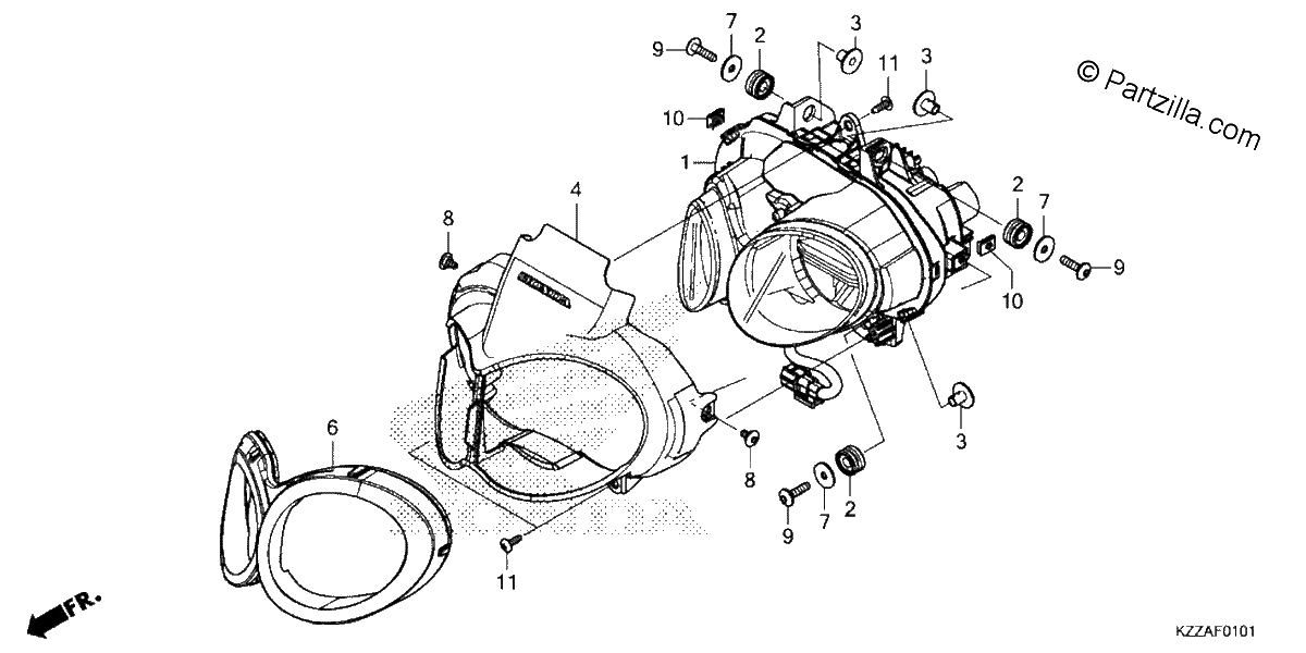 Diagrama de HEADLIGHT 2