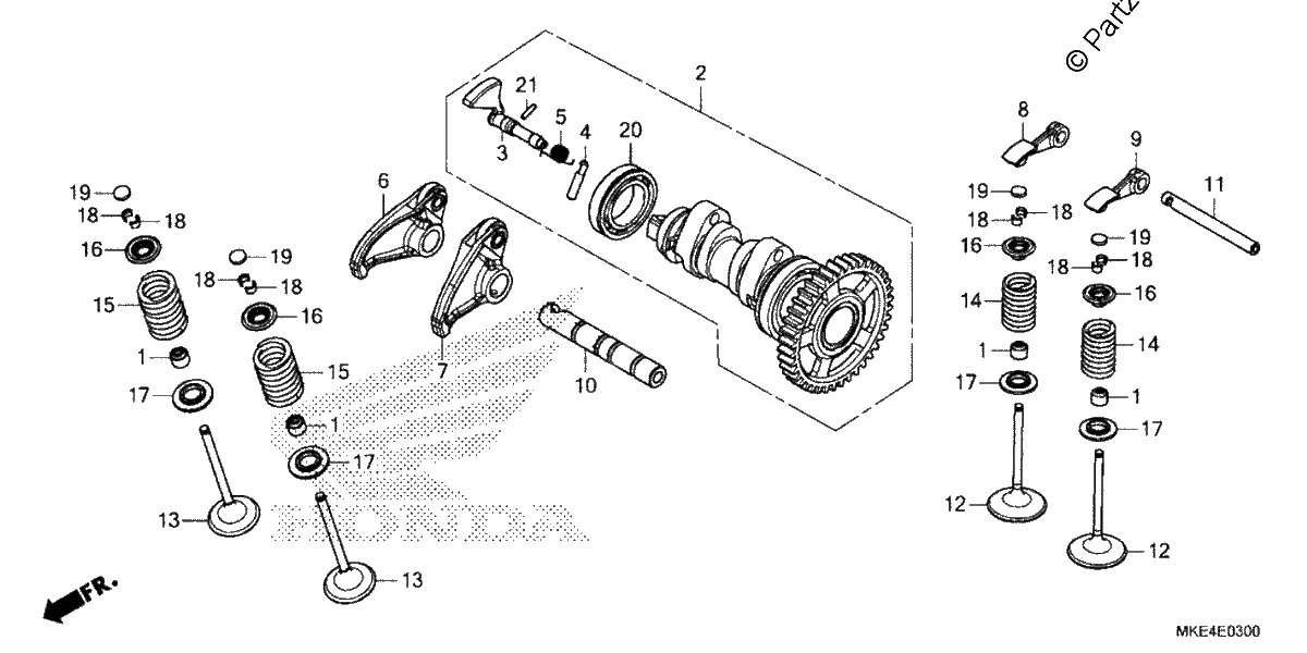 Diagrama de CAMSHAFT VALVE