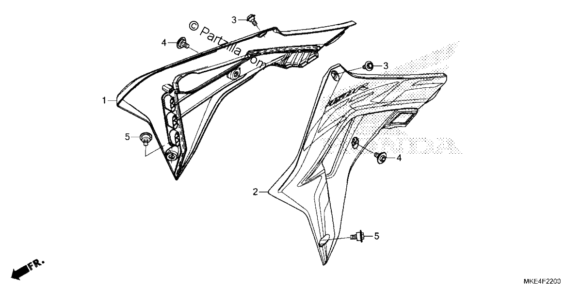 Diagrama de RADIATOR SHROUD 1