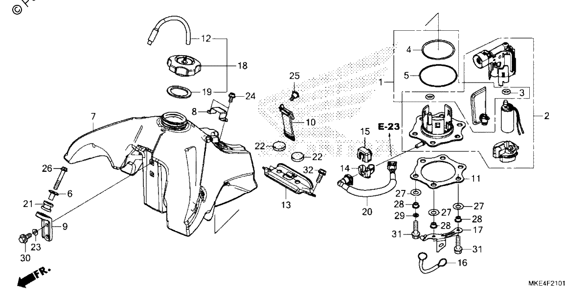 Diagrama de FUEL TANK 2