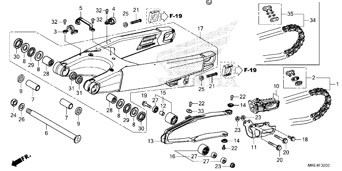 Diagrama de SWINGARM