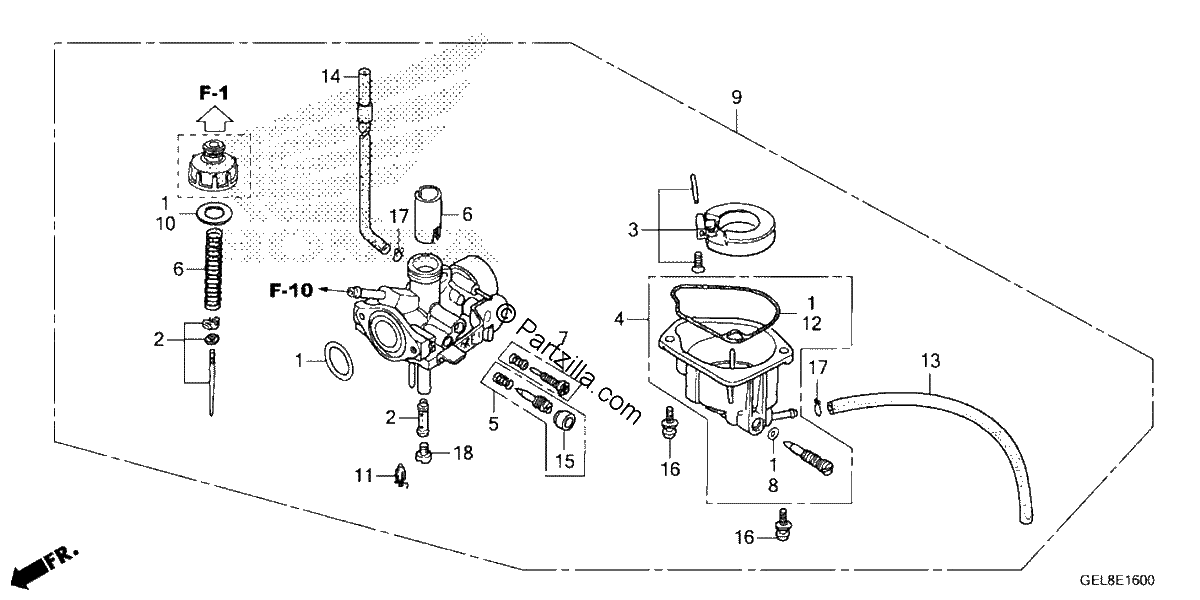 Diagrama de CARBURETOR