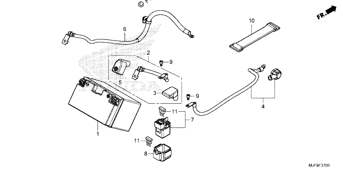 Diagrama de BATTERY