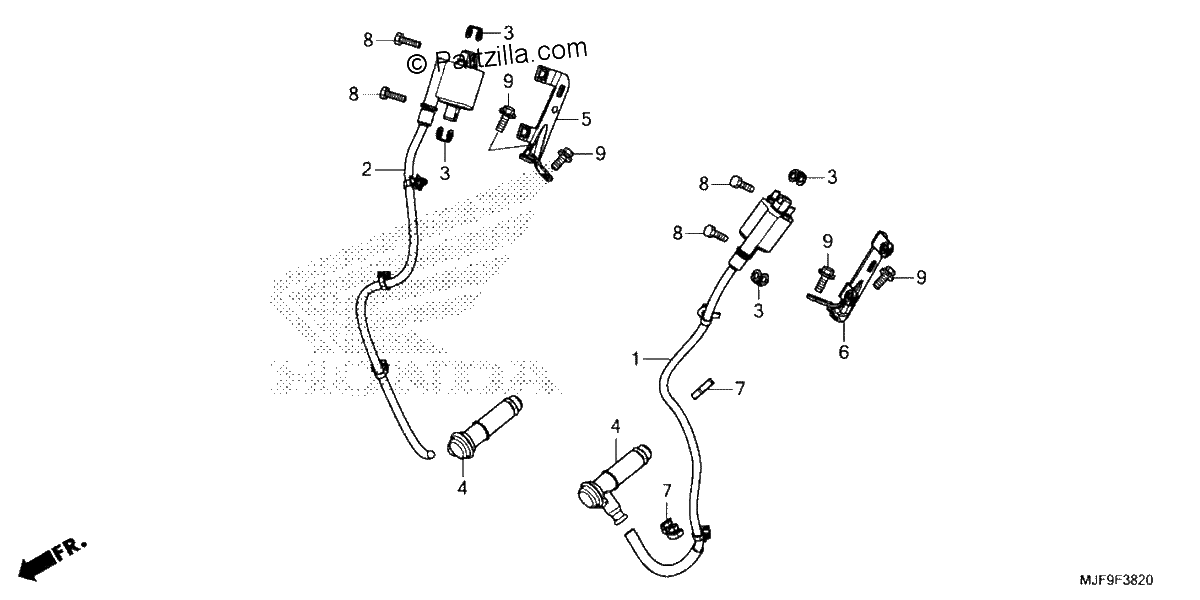 Diagrama de IGNITION COIL