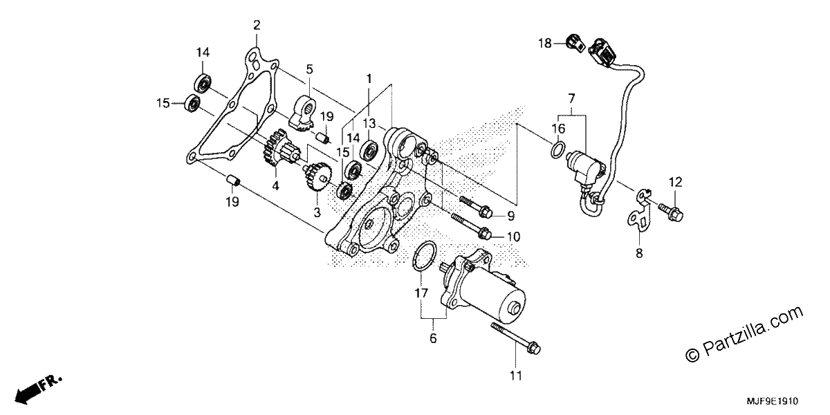 Diagrama de REDUCTION GEAR