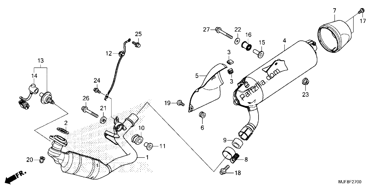 Diagrama de MUFFLER
