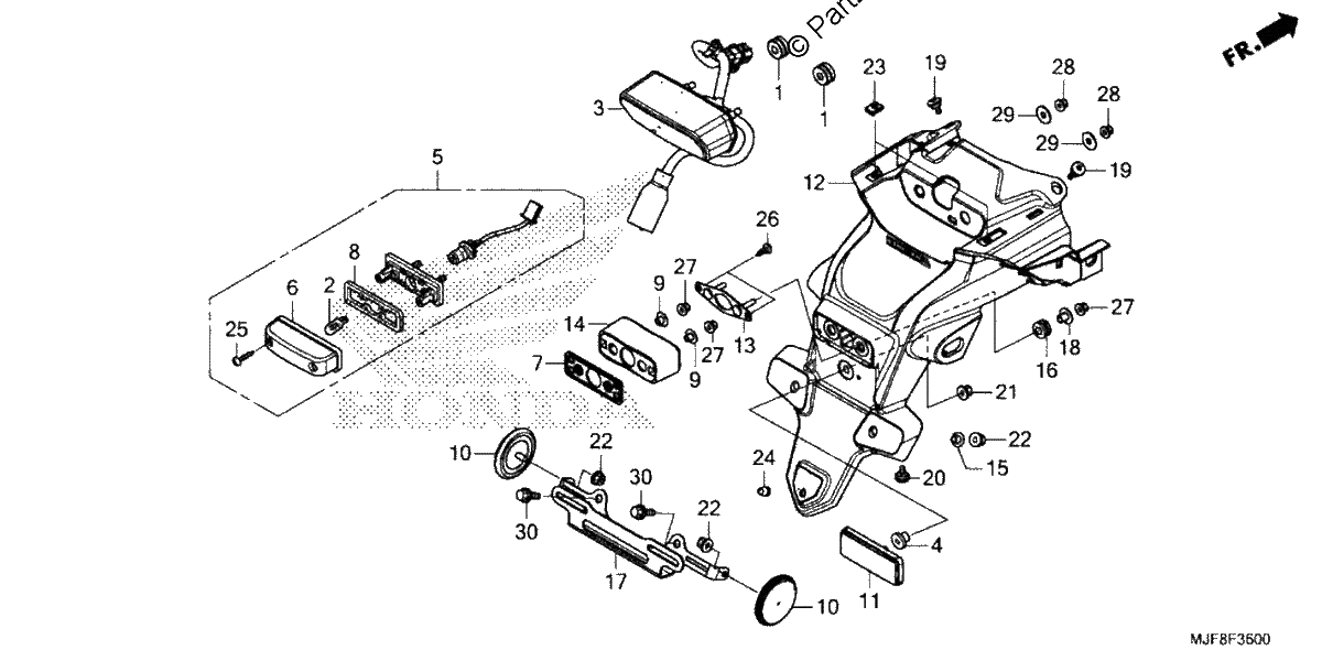 Diagrama de TAILLIGHT