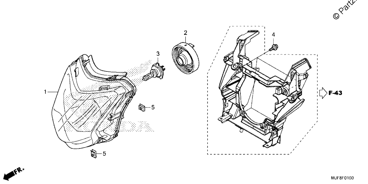 Diagrama de HEADLIGHT