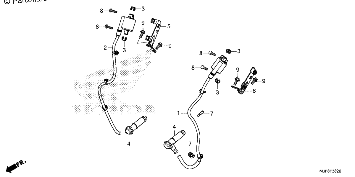 Diagrama de IGNITION COIL