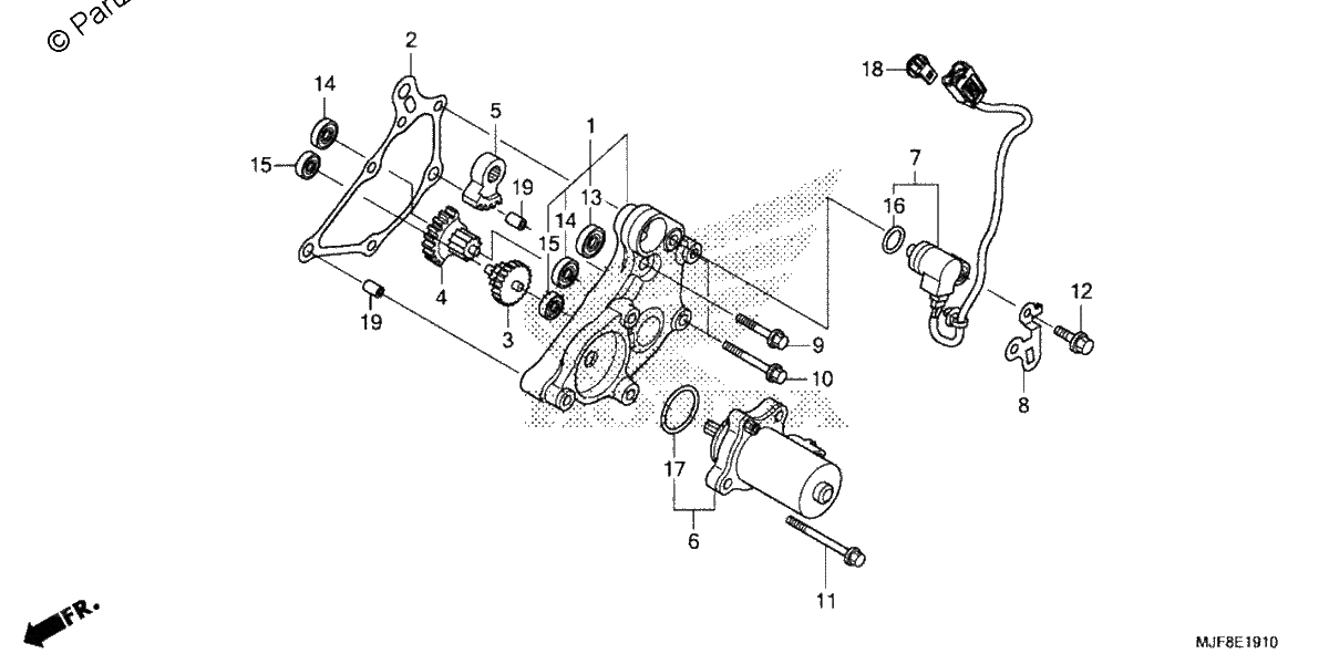 Diagrama de REDUCTION GEAR