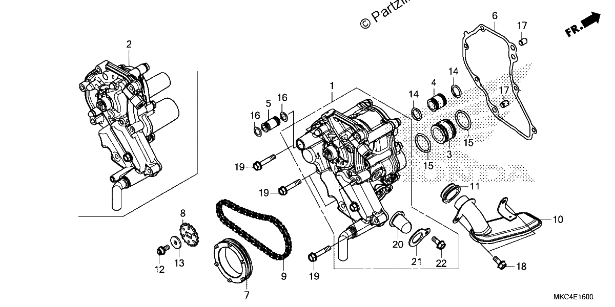 Diagrama de OIL PUMP