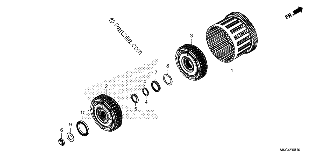 Diagrama de CLUTCH DCT