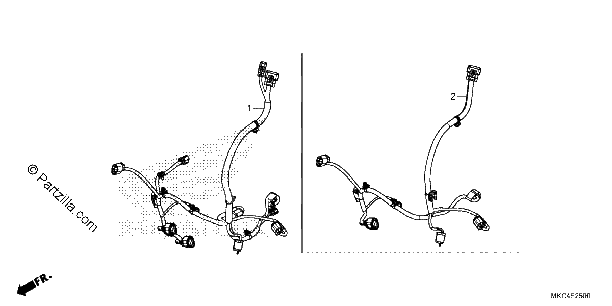 Diagrama de ENGINE SUB CORD