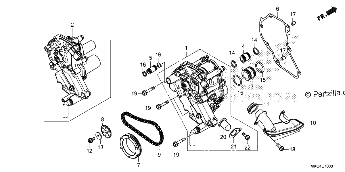 Diagrama de OIL PUMP