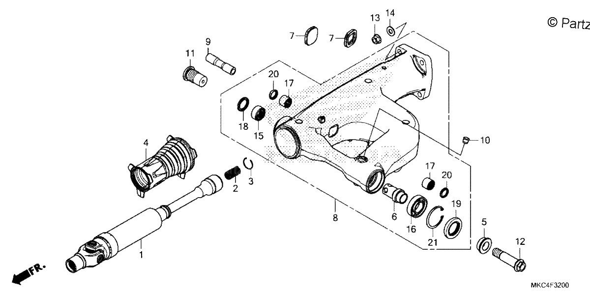 Diagrama de SWINGARM