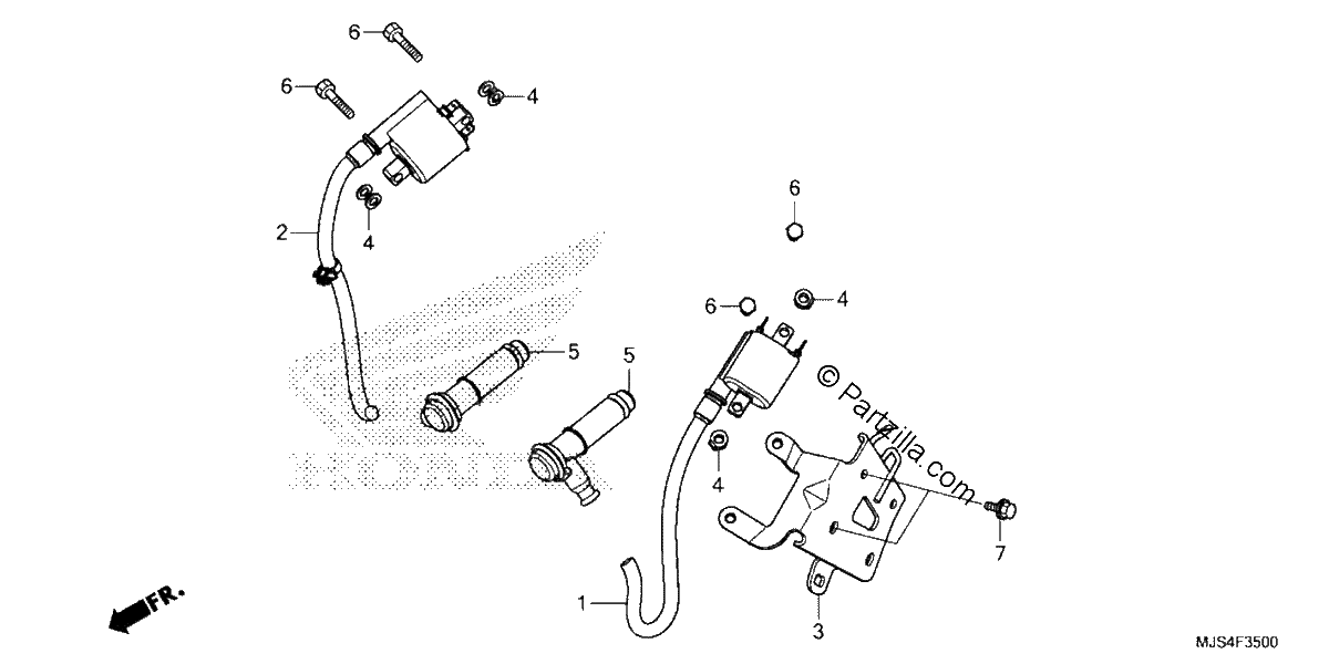 Diagrama de IGNITION COIL