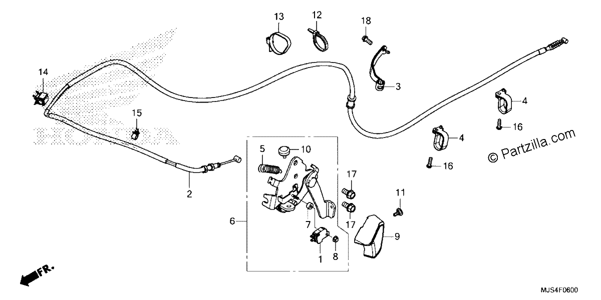 Diagrama de PARKING BRAKE