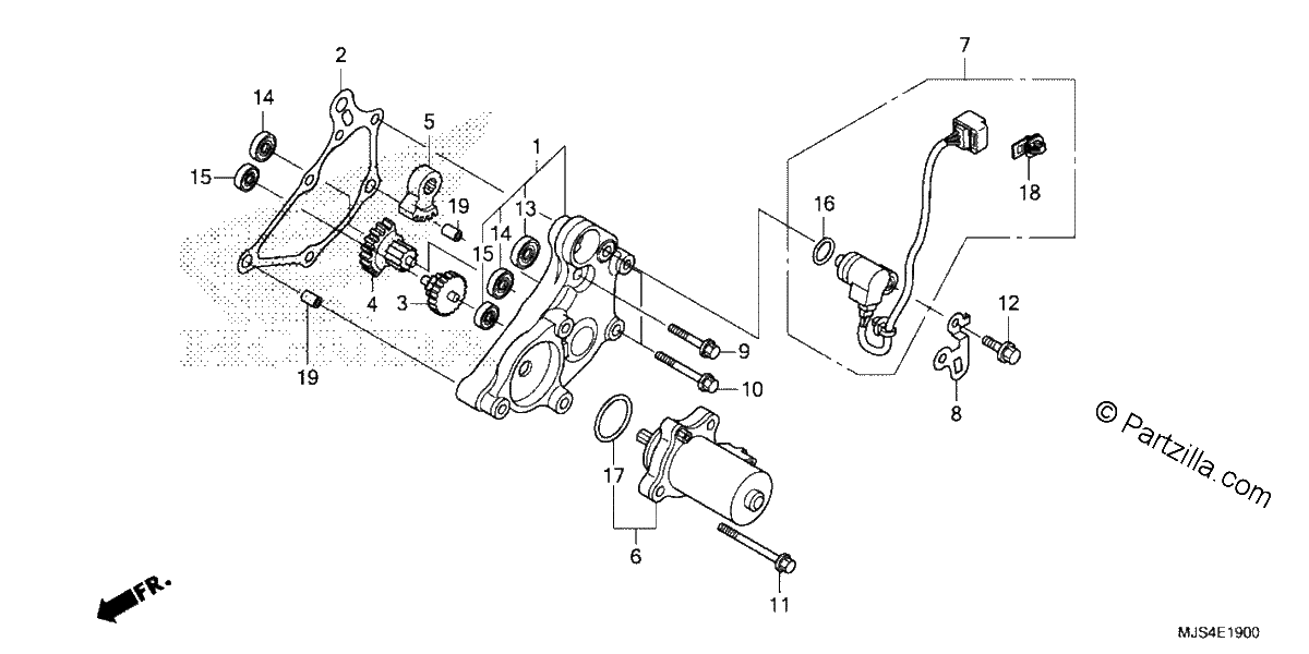 Diagrama de REDUCTION GEAR
