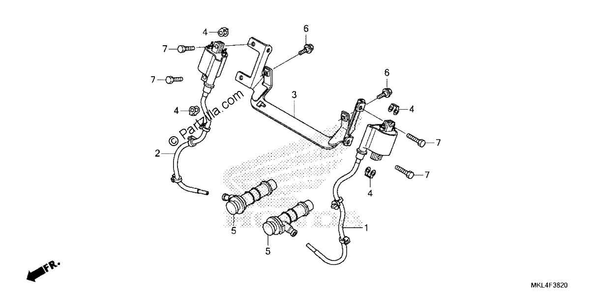 Diagrama de IGNITION COIL