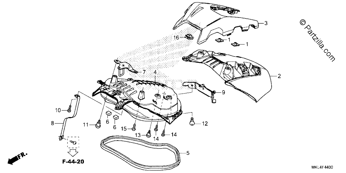 Diagrama de LUGGAGE LID