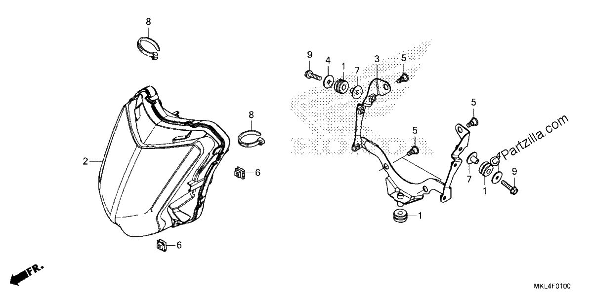 Diagrama de HEADLIGHT