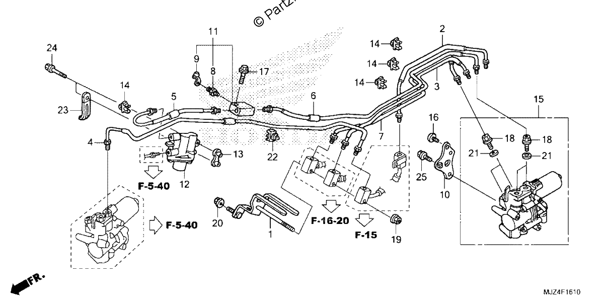 Diagrama de PROPORTIONING CONTROL VALVE