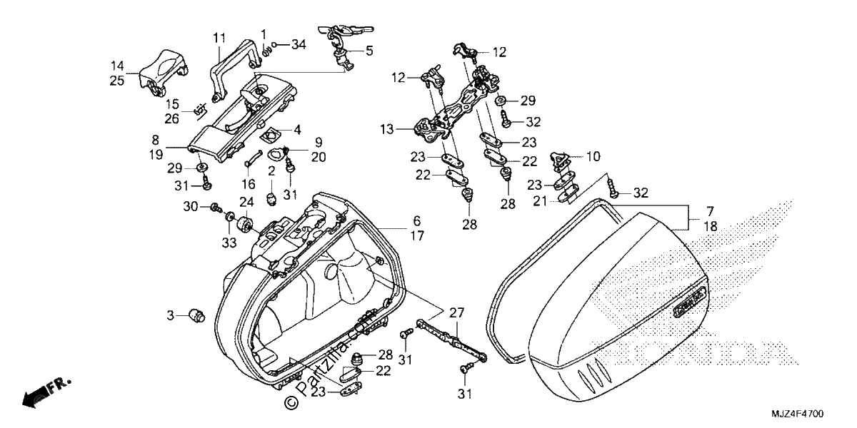 Diagrama de SADDLEBAG