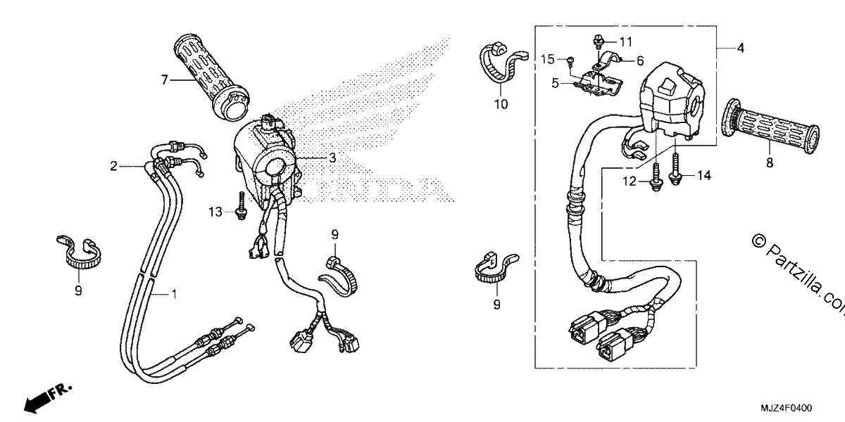 Diagrama de SWITCH CABLE