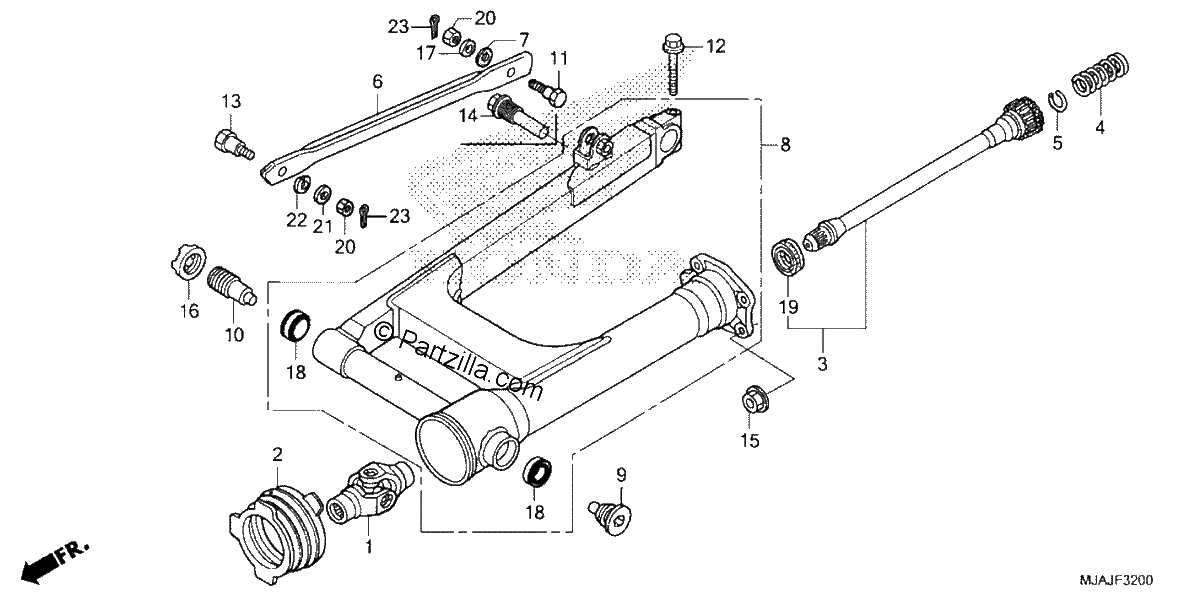 Diagrama de SWINGARM