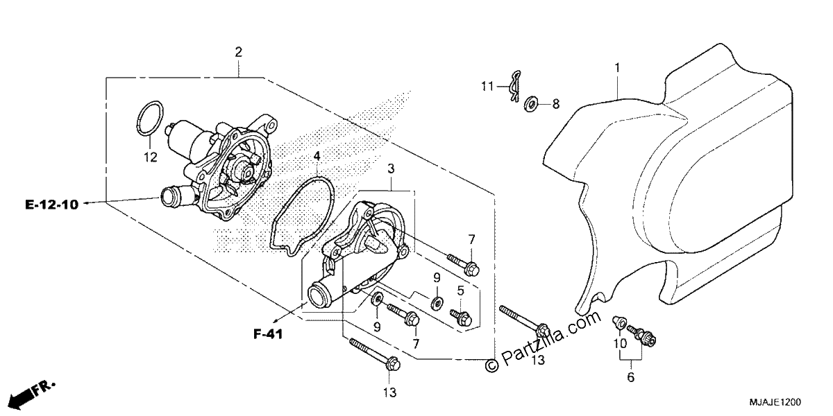 Diagrama de WATER PUMP