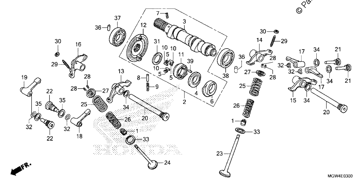 Diagrama de CAMSHAFT