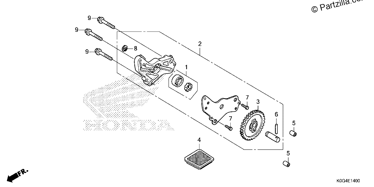 Diagrama de OIL PUMP