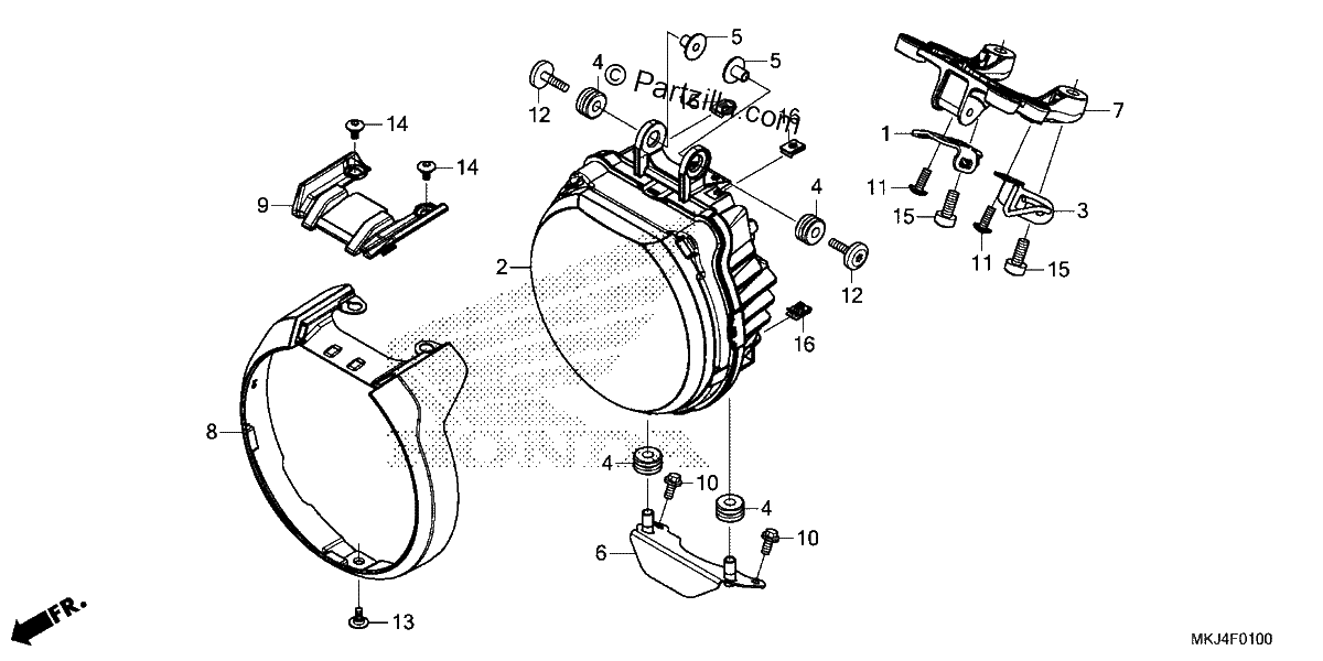 Diagrama de HEADLIGHT