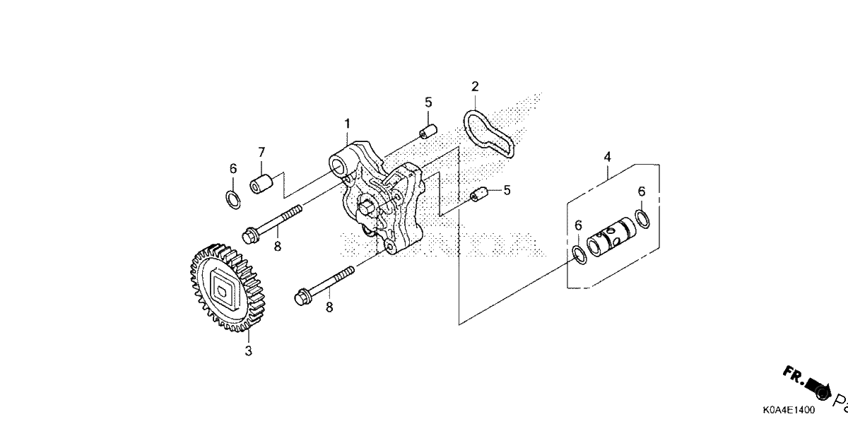Diagrama de OIL PUMP