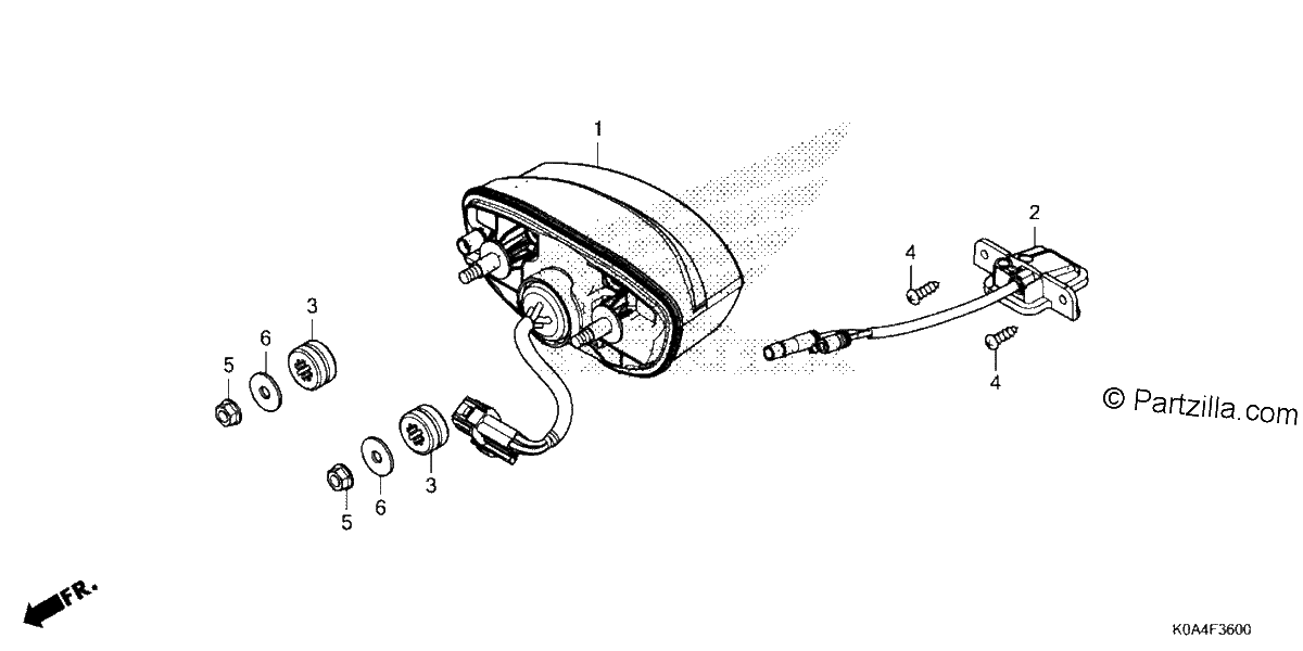 Diagrama de TAILLIGHT
