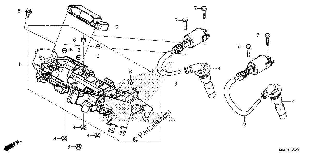 Diagrama de IGNITION COIL