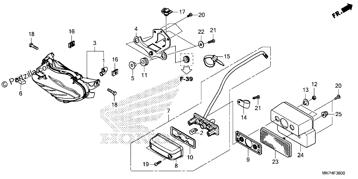 Diagrama de TAILLIGHT
