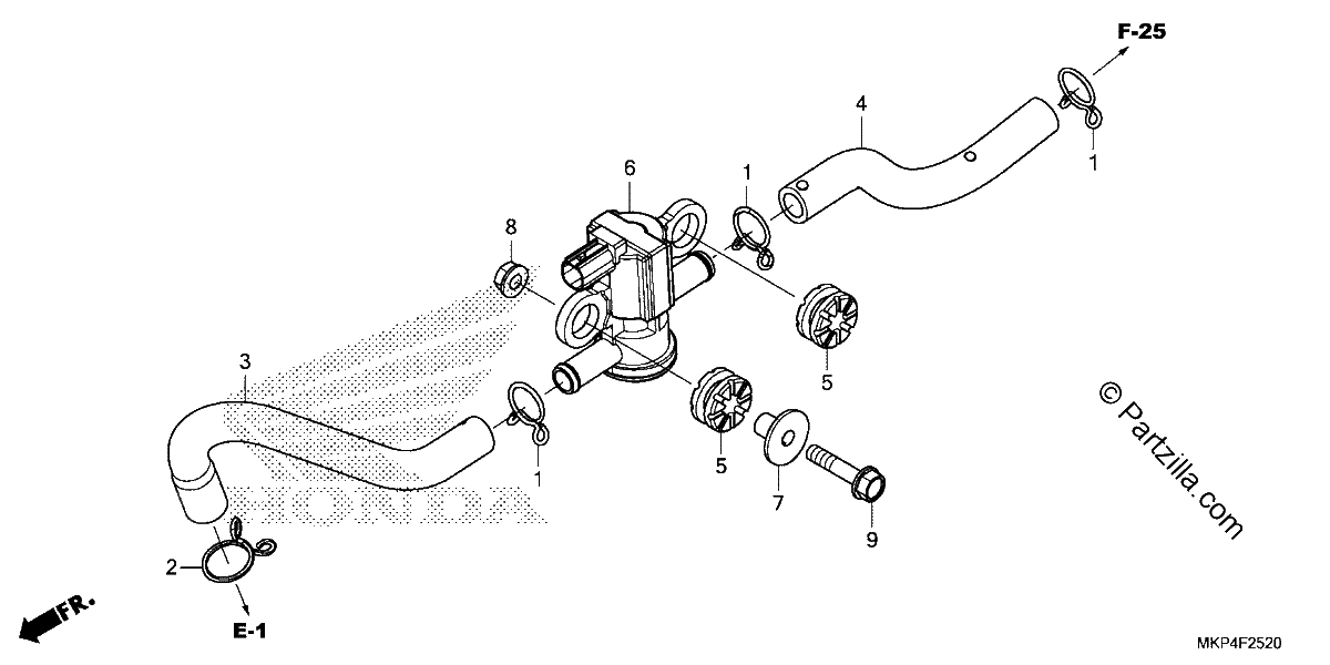 Diagrama de AIR INJECTION SOLENOID VALVE