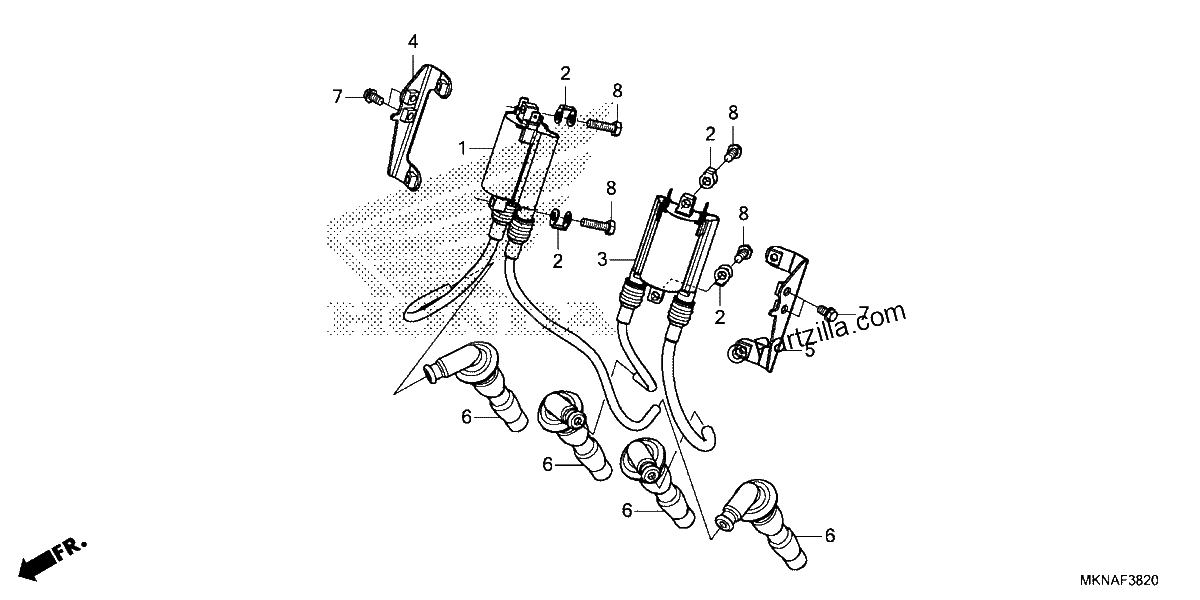 Diagrama de IGNITION COIL