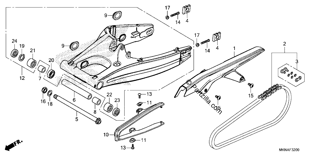 Diagrama de SWINGARM