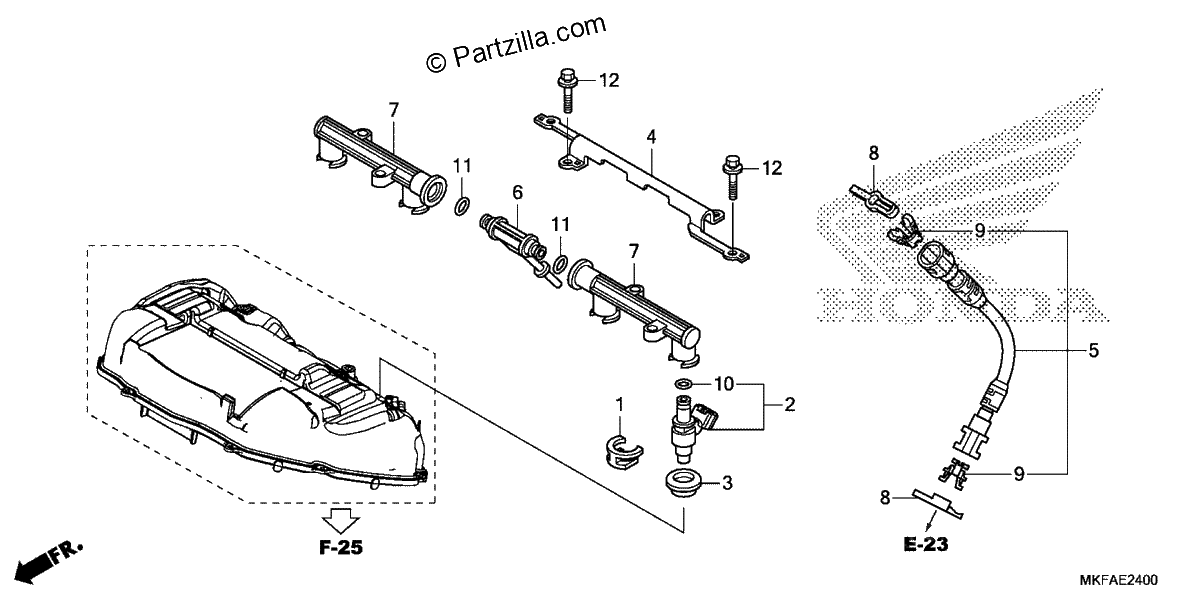 Diagrama de FUEL INJECTOR