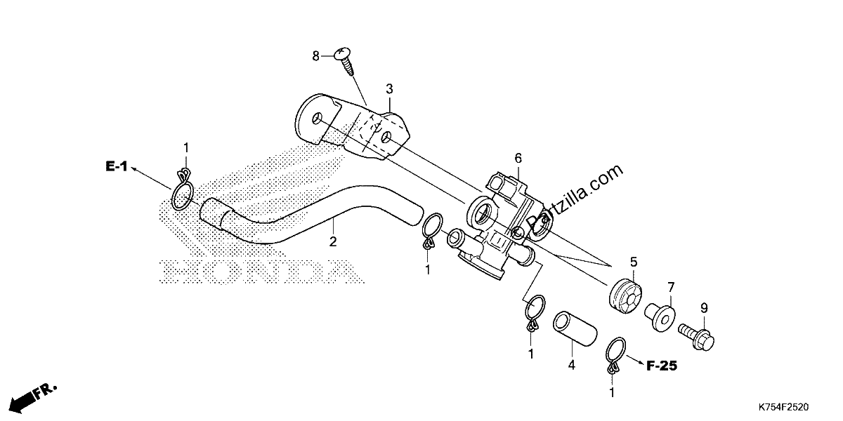 Diagrama de AIR INJECTION SOLENOID VALVE