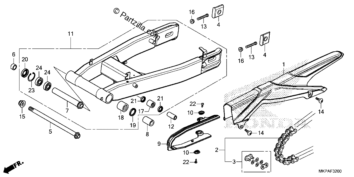 Diagrama de SWINGARM
