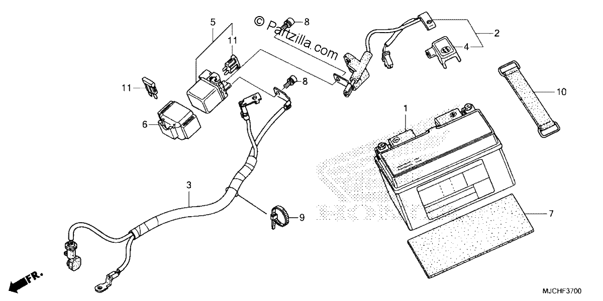 Diagrama de BATTERY