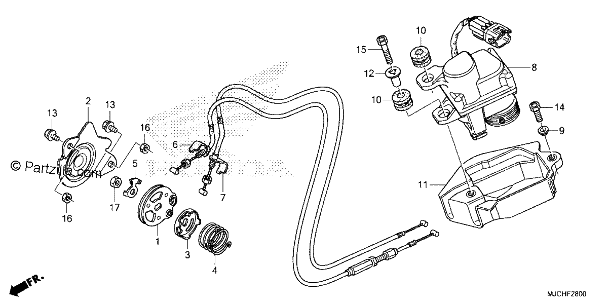 Diagrama de SERVO MOTOR