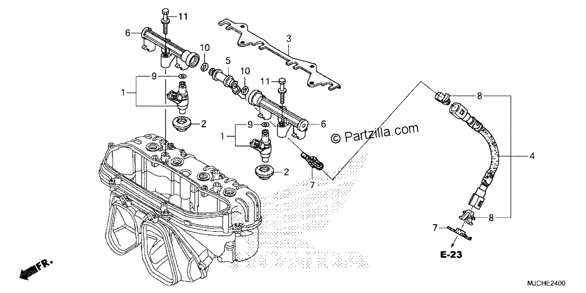 Diagrama de FUEL INJECTOR