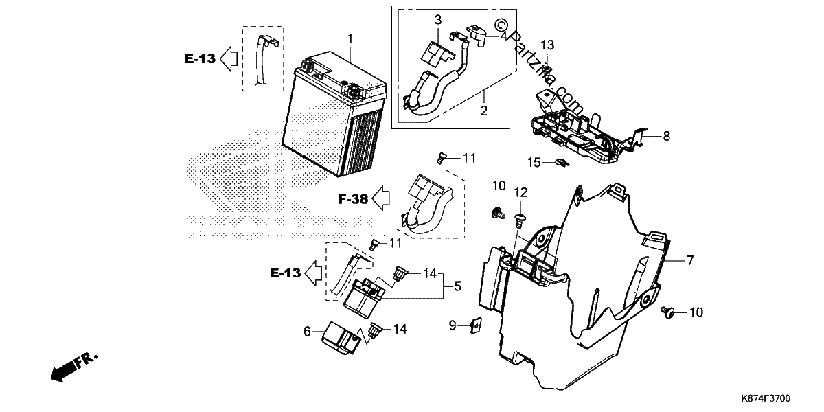 Diagrama de BATTERY
