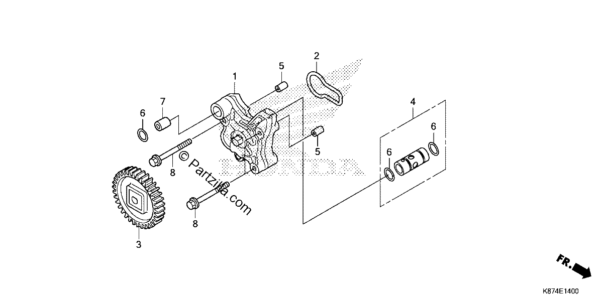 Diagrama de OIL PUMP