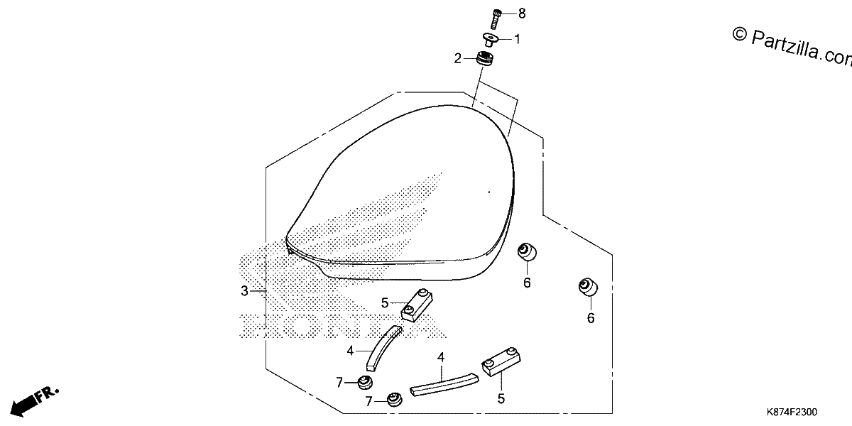 Diagrama de SINGLE SEAT